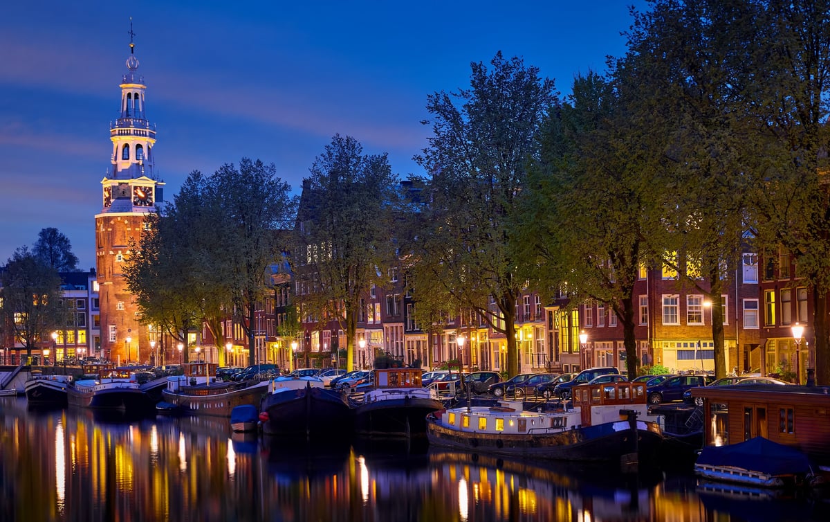 Amsterdam by night